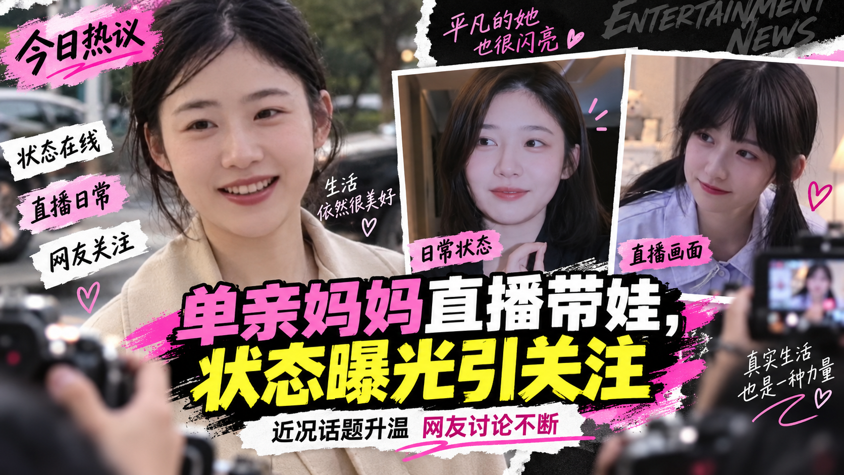 【明星黑料】国民老公王思聪前女友 黄一鸣 单亲妈妈带娃直播卖童装翻车 限高令下还被爆约炮金主人设崩盘！